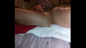 Preview 4 of Wife N Brother - Playing with my big cock alone