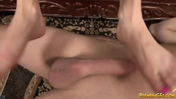 Preview 4 of Asin Only Grl - Femdom babe jerks off loser dick