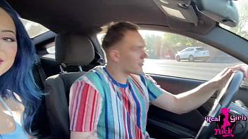 Preview 1 of Chika Aratani - My Step Sis Sucks My Cock So She Can Borrow My Car - Eve Marlowe