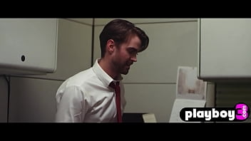 Preview 3 of Sophie The Squirting Anal Slut - Blonde assistant seduced big cock boss and rode his dick in the office