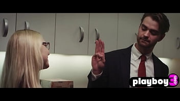 Preview 1 of Sophie The Squirting Anal Slut - Blonde assistant seduced big cock boss and rode his dick in the office