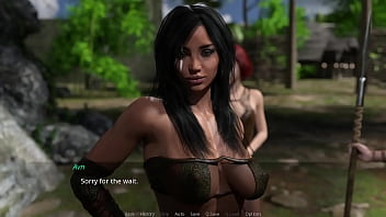 Preview 2 of Cole Sprouse - The Lust City #18 - Short Haired Red Head With Big Tits Shows Us Around Her Jungle
