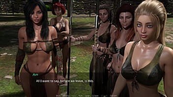 Preview 3 of Cole Sprouse - The Lust City #18 - Short Haired Red Head With Big Tits Shows Us Around Her Jungle