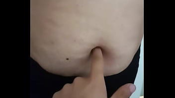 Preview 3 of Real Train Masturbate - Milf enjoys a finger in the navel