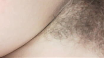 Preview 4 of Arab Yemeni Sex Girl - Pov closeup of giant clit being caress on the head by my husband&#039_s balls.