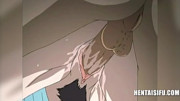 Preview 3 of Brazzers All Batharoom - Stepmom Gets Pounded By StepSon While Jealous Watches- Hentai Eng Sub