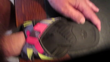Preview 3 of Angel Pavla - Fuck wifes colored shoe with huge cumshot
