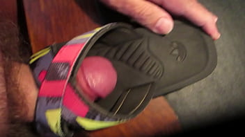 Preview 1 of Angel Pavla - Fuck wifes colored shoe with huge cumshot