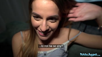 Preview 2 of Silk Xx Video - Public Agent Eveline Dellai fucks a stranger for his casino winnings