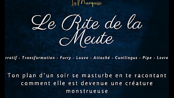 Preview 3 of 3 Gp Jizz Xxx - Le Rite de la Meute - French Furry audio porn