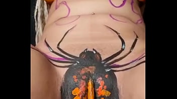 Preview 2 of Nude Baise Ma - Mabellacol viuda negra sex