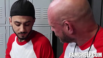 Preview 2 of Xnxx Japen - Adrian Rose Comforted by his stepdad coach Killian Knox