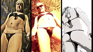 Preview 3 of Japan Dildo Xxx - crossdresser walking on the wild side