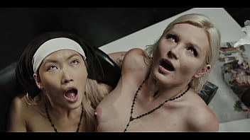 Preview 4 of Garden Hd - HOLY FUCK! Nun Grows Futa Cock and Creampies Church Girl - Shemale Cumflation