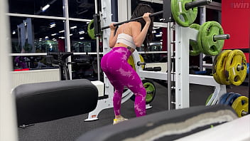 Preview 1 of Romi Roe - Pick Up at Gym And Rough Fuck At Villa,  Rough Fuck,  Fit Couple
