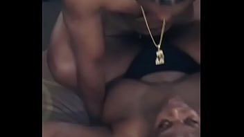 Preview 3 of Vitiligo Ebony Bounce Back - Mr10Curve finally let his homie dig in my guts again