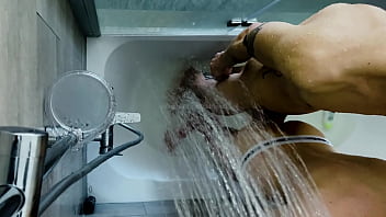 Preview 3 of Doctor And Nurse X Sex Video - Twink with huge cock breeds teenager in the shower