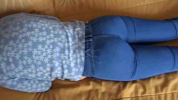 Preview 1 of Respe Ct - Hidden camera to stepmom while she rests in her bedroom,  fingering,  handjobs,  she wakes up very excited and masturbates,  she wants cock,  big cumshot on her tits