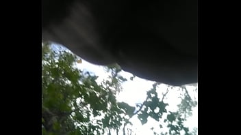 Preview 3 of Part Bear - Playing with my cock in woods