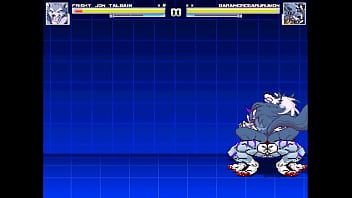 Preview 2 of 4k Lesbians Premature - MUGEN Jon talbain vs Weregarurumon (for Bergablack)