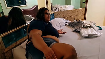 Preview 1 of Angry Sex Fighting - Madrasta conversa com seu enteado &eacute_ fudida por ele e ainda tem um grande squirt