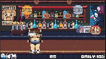 Preview 4 of Euoro Casting - Milk Bouncer [Cute Hentai game] Giant boobs milk breast expanssion