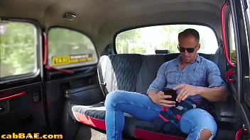 Preview 2 of Coli Anak Sd - Blonde Czech cabbie sucks off her passenger before sex