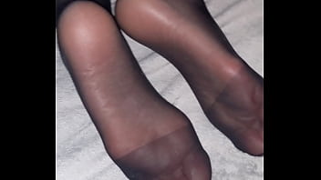Preview 2 of Nylon Piss Hd - Nylon pantyhose wife