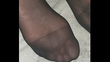 Preview 1 of Nylon Piss Hd - Nylon pantyhose wife