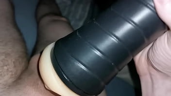 Preview 2 of Mothers Handjob Jerking Videos - Masturbating with Fleshlight