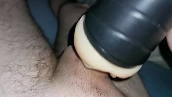 Preview 1 of Mothers Handjob Jerking Videos - Masturbating with Fleshlight