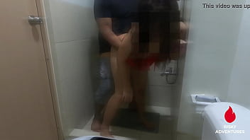 Preview 2 of Yoga Sex Gad - Nilaspag sa Banyo ang Misis Ni Kumpare - Pinay Sex 2022