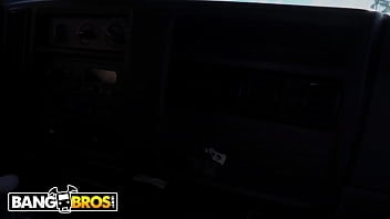 Preview 1 of Xnx 22 - BANGBROS - Serena Santos Flashes Her Big Tits On The Bang Bus And Gets Fucked By Tony Rubino