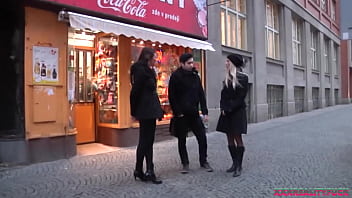 Preview 2 of Indian Girl Rape By Watchman - Uma and Jena picking up stranger on the streets to have sex in the car,  facial cum included