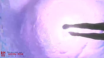 Preview 4 of Dags Xxx - Amazing underwater bikini show. Elegant flexible babe swimming underwater in the pool
