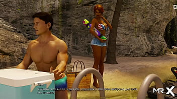 Preview 1 of Thamil Aunty Romans - Retrieving The Past - Beach Sex E3 # 27