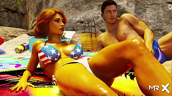 Preview 4 of Thamil Aunty Romans - Retrieving The Past - Beach Sex E3 # 27