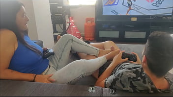 Preview 2 of Nude Nairobi Raha - fucking my friend&#039_s girlfriend while he is resting