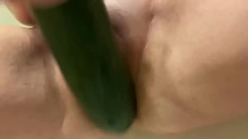 Preview 3 of Xxx Tarzen Video - Whore wife fucking cucumber