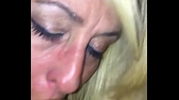 Preview 3 of Depake Xxx Vido - Petite blonde wifey sucking before getting stretched by bbc