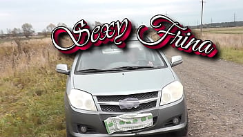 Preview 1 of Hero And Heroine Porn Xxxxx - Public sex. Random passerby helped to repair car Milf Frina and fucked her doggy style on auto hood. Whore. Slut. Outdoor. Outside. In public. Casual sex sexy Milf