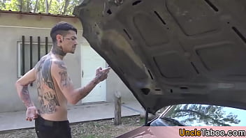 Preview 1 of Nadia Ali Sex Video 2016 - Sexy tattooed teen stud gets tricked