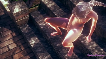Preview 3 of Mom And Son Let Night - Frozen Hentai Disney - Elsa Hard Sex [footjob,  cunnilingus,  fingering,  fucked] - Japanese Asian Manga Anime Game Porn