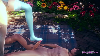 Preview 1 of Mom And Son Let Night - Frozen Hentai Disney - Elsa Hard Sex [footjob,  cunnilingus,  fingering,  fucked] - Japanese Asian Manga Anime Game Porn