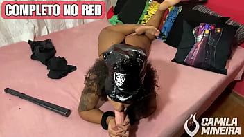 Preview 4 of Wwxx School Two Gail One Boy - Policial safada bebendo porra do MACHO do PAU GRANDE  -JOI-Punheta Guiada- Cum Mouth