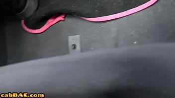 Preview 2 of Tsubasa Miyashita Bukkake Rio - Blonde Czech cabbie sucks off her passenger before sex