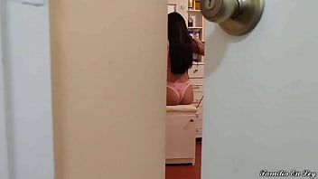 Preview 1 of Luscious Lopez Fuck A Fan - Espio a mi en su Cuarto Real a mi para Follarmela