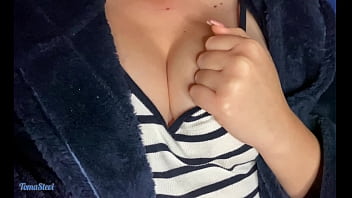 Preview 1 of Kucakta Seks - Panties got wet from wet pussy and decided to have some fun - TomaStevi