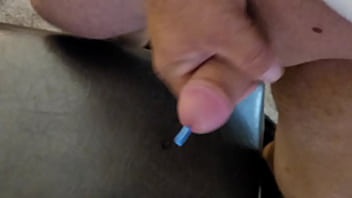 Preview 2 of Brother Fuck Sister Bat Room - Sounding and cumming
