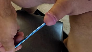 Preview 1 of Brother Fuck Sister Bat Room - Sounding and cumming